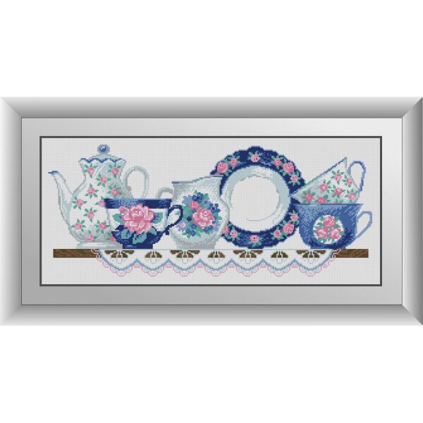 

30863 Сервиз. Dream Art. Набор алмазной живописи (квадратные, полная)