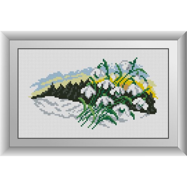 

30803 Январь. Dream Art. Набор алмазной живописи (квадратные, полная)