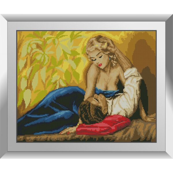 

31354 Романтическое свидание. Dream Art. Набор алмазной живописи (квадратные, полная)