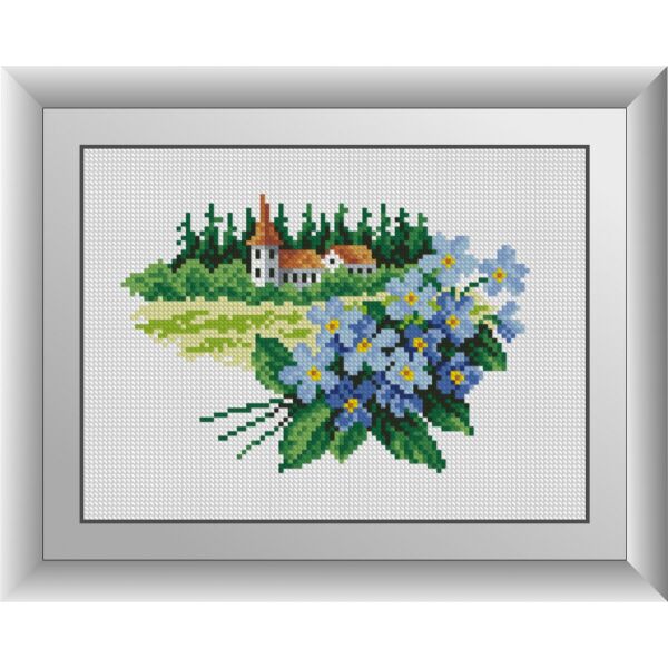 

30808 Июнь. Dream Art. Набор алмазной живописи (квадратные, полная)