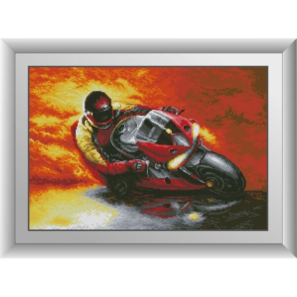

30969 Космический гонщик. Dream Art. Набор алмазной живописи (квадратные, полная)
