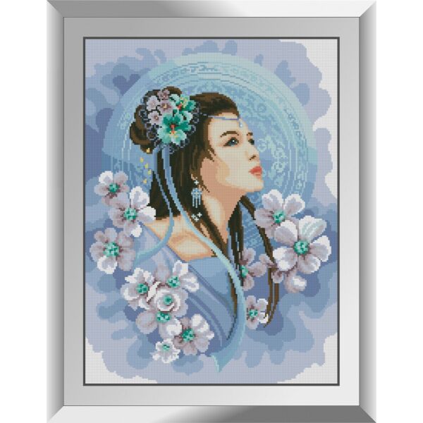 

31526 Японская красота. Dream Art. Набор алмазной живописи (квадратные, полная)