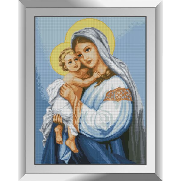 

31606 Украинская Мадонна. Dream Art. Набор алмазной живописи (квадратные, полная)