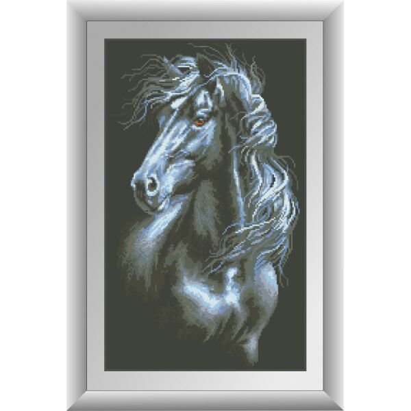 

30578 Ветер в гриве. Dream Art. Набор алмазной живописи (квадратные, полная)