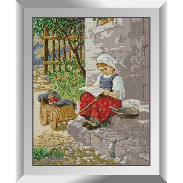 

31497 Письмо от папы. Dream Art. Набор алмазной живописи (квадратные, полная)