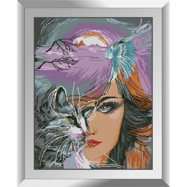

31323 Аллегория. Dream Art. Набор алмазной живописи (квадратные, полная)