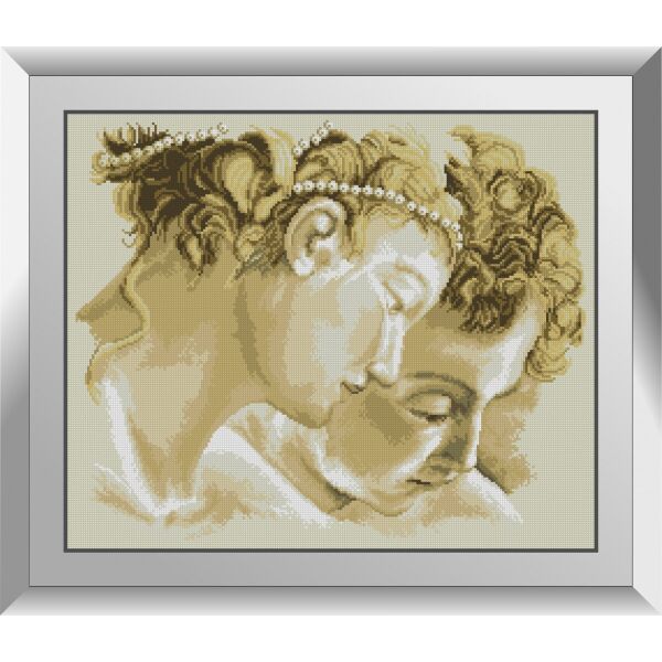 

31374 Момент любви. Dream Art. Набор алмазной живописи (квадратные, полная)