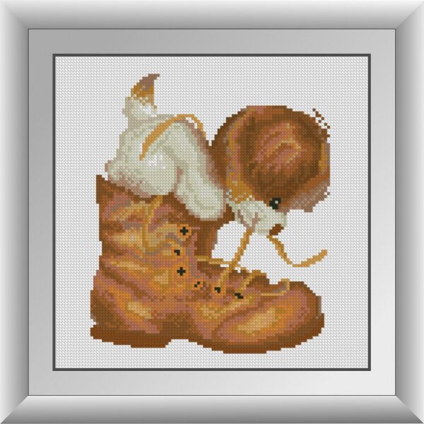

30724 Проказник. Dream Art. Набор алмазной живописи (квадратные, полная)