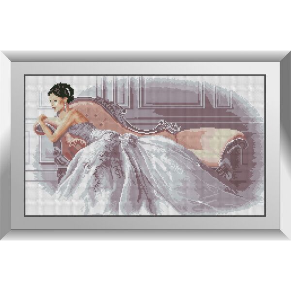 

31640 Ванесса. Dream Art. Набор алмазной живописи (квадратные, полная)