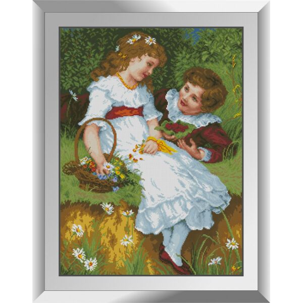 

31431 Невинность. Dream Art. Набор алмазной живописи (квадратные, полная)