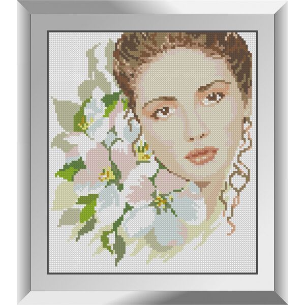 

31531 Портрет. Dream Art. Набор алмазной живописи (квадратные, полная)