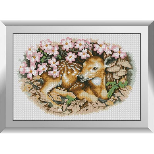 

31166 Олененок. Dream Art. Набор алмазной живописи (квадратные, полная)