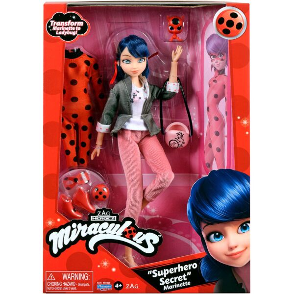 

Лялька Miraculous Леді Баг і Суперкіт S2 Суперсекрет Марінетт 26 см (50355)
