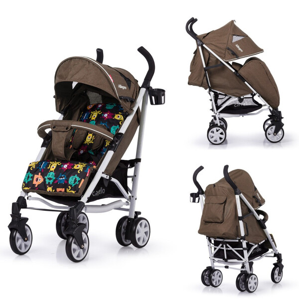 

Детская коляска прогулочная CARRELLO Allegro CRL-10101/1 Monster Gold в льне
