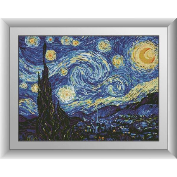 

Звездная ночь. Ван Гог. Dream Art. Набор алмазной живописи 41x55 см
