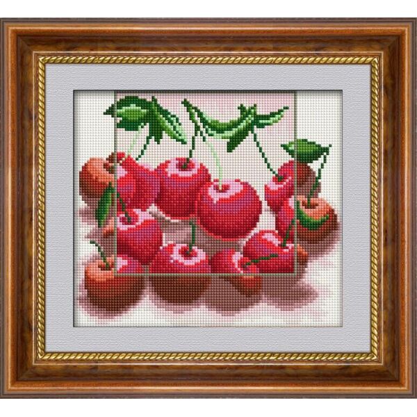 

Черешня. Dream Art. Набор алмазной живописи 23x26 см