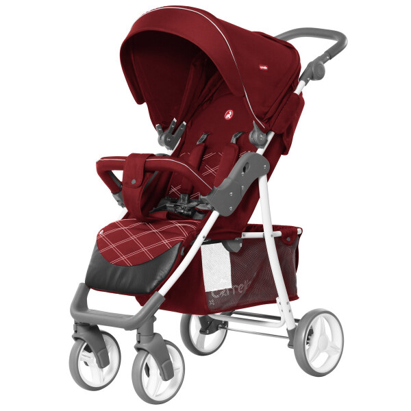 

прогулочная CARRELLO Quattro CRL-8502/2 Cherry Red +дождевик