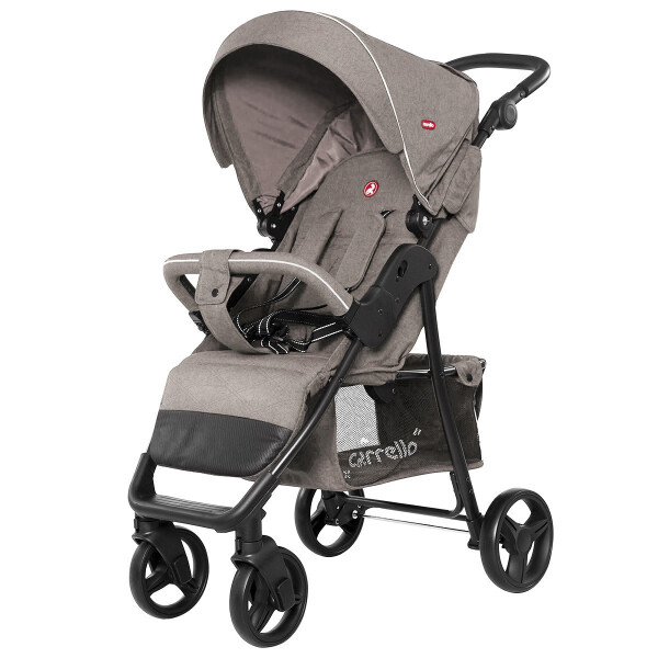 

прогулочная CARRELLO Quattro CRL-8502/2 Frost Beige в льне +дождевик