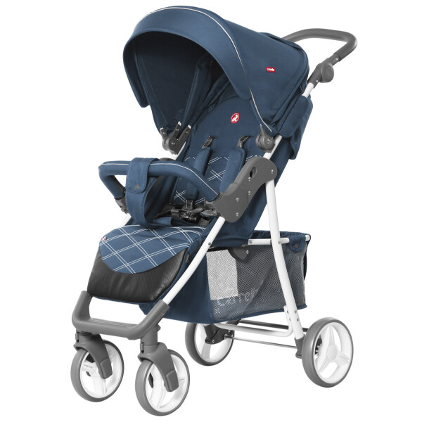 

прогулочная CARRELLO Quattro CRL-8502/2 Navy Blue +дождевик