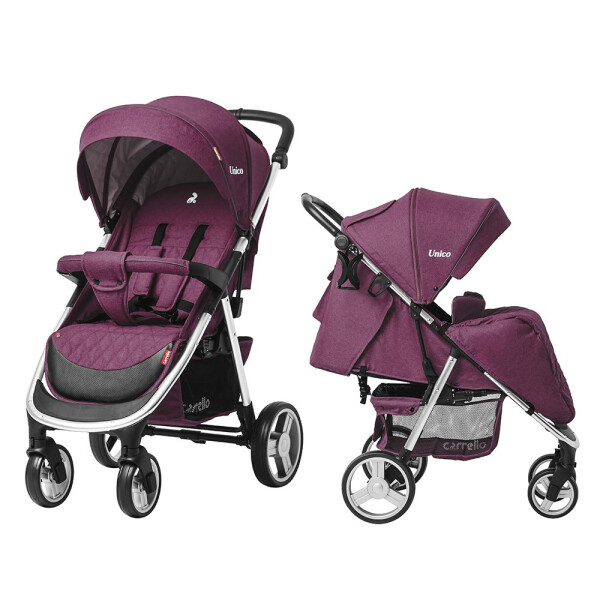 

прогулочная CARRELLO Unico CRL-8507 Lilac Purple +дождевик