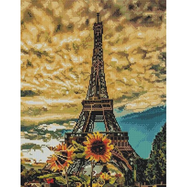 

Алмазная мозаика - Краски Парижа 40x50 см