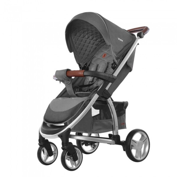 

Детская коляска универсальная 2 в 1 CARRELLO Vista CRL-6501 Steel Gray