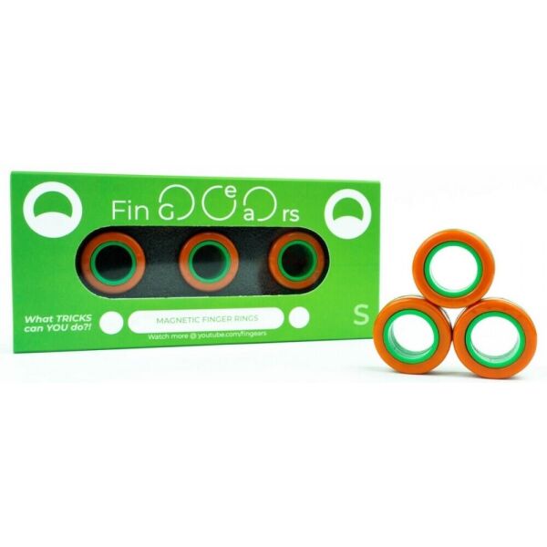

Магнитные кольца FinGears Magnetic Rings Sets Size S Orange Green (FG380SORGR)