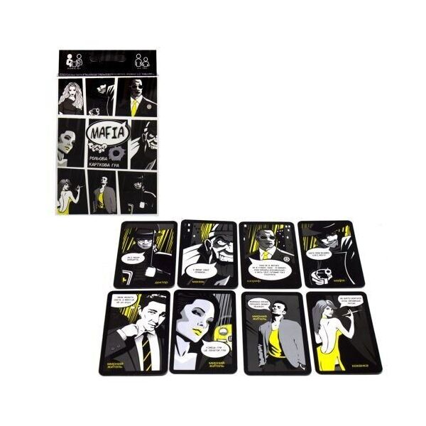 

Настольная игра Мафия укр Dankotoys (DTG52U) (2000903434023)