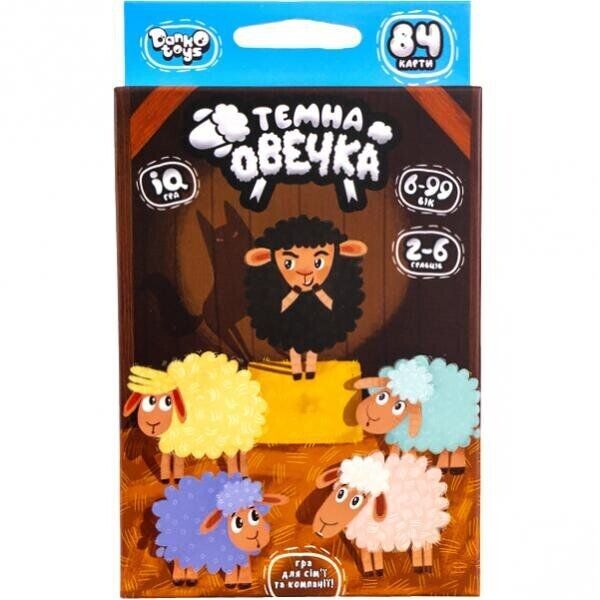 

Карточная игра Темная овечка укр DANKO TOYS (ТО-01-01U) (2000903604860)