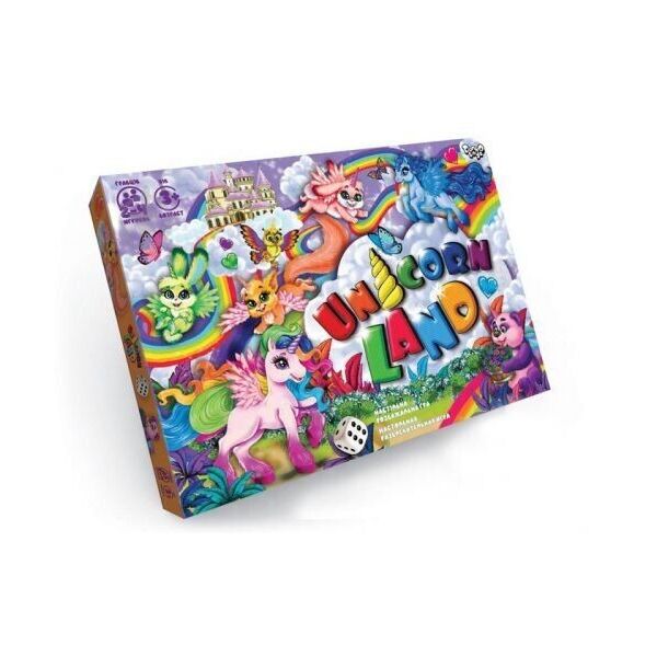 

Гра настільна розважальна «Unicorn Land» Danko Toys (DTG97) (2000903505792)