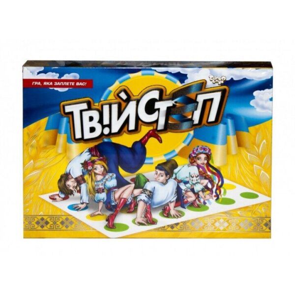 

Настільна гра Danko Toys Твойстеп - Твістер укр (DTG14) (2400662035019)