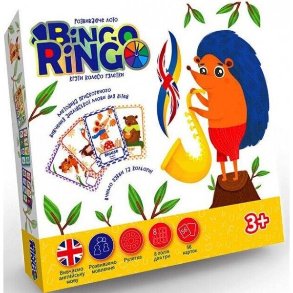 

Настольная игра DANKO TOYS Bingo Ringo укр / англ (GBR-01-01EU) (2000903613626)