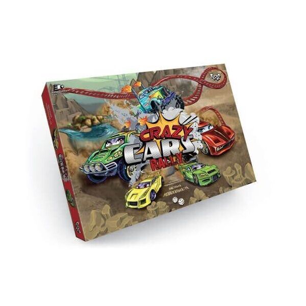 

Игра настольная Danko Toys Crazy Cars Rally (DTG93R) (2000903505778)
