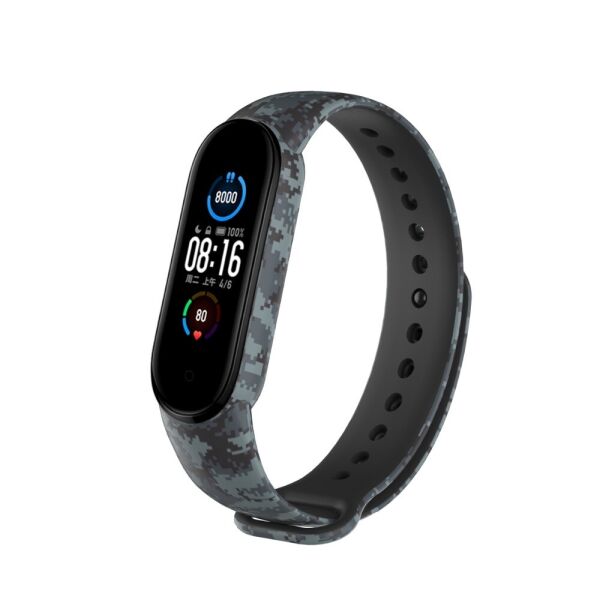 

Ремешок XoKo для Xiaomi Mi Smart Band 5 Camo Grey (XK-SL5-CGR)