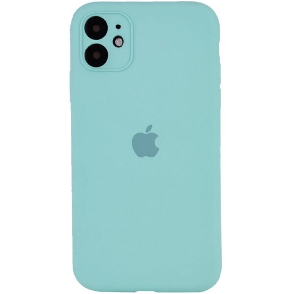 

Чехол Silicone Case Full Camera Protective (AA) для Apple iPhone 12 mini (5.4") (Бирюзовый / Marine Green) (1106166)