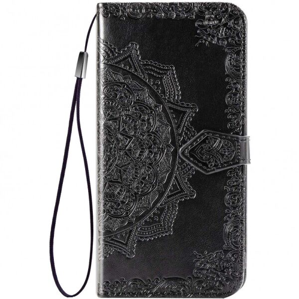 

Кожаный чехол (книжка) Art Case с визитницей для Xiaomi Redmi Note 9 5G (Черный) (1104813)