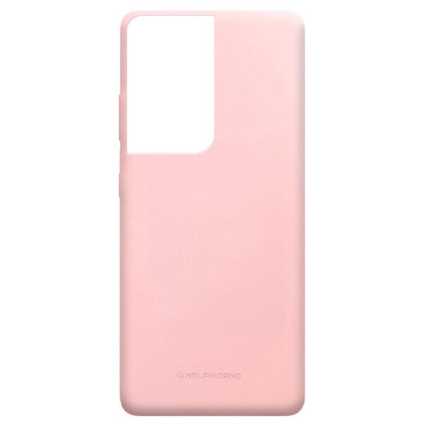 

TPU чехол Molan Cano Smooth для Samsung Galaxy S21 Ultra (Розовый) (1104615)