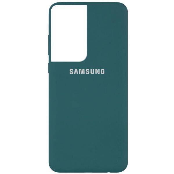 

Чехол Silicone Cover Full Protective (AA) для Samsung Galaxy S21 Ultra (Зеленый / Pine green) (1105264)