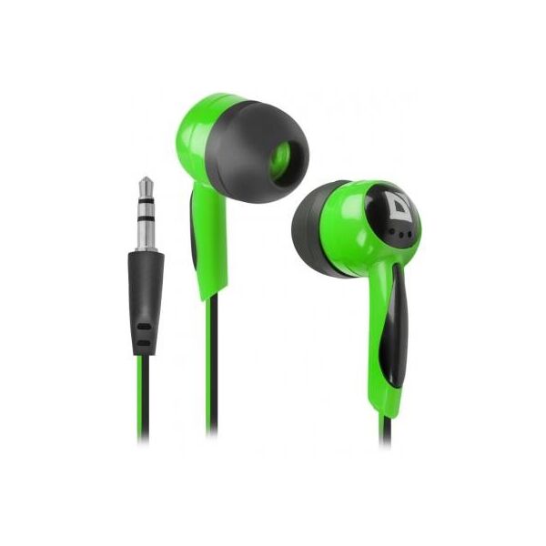 

Наушники Defender Basic 604 Black-Green (63607)