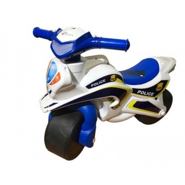 

Беговел Doloni Мотоцикл POLICE White-Blue (0138/510-RT)