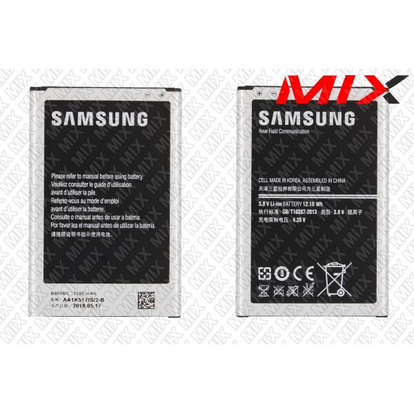 

Батарея для SAMSUNG i9500 Galaxy S4 Li-ion 3.8V 2600mAh 7832006 Original