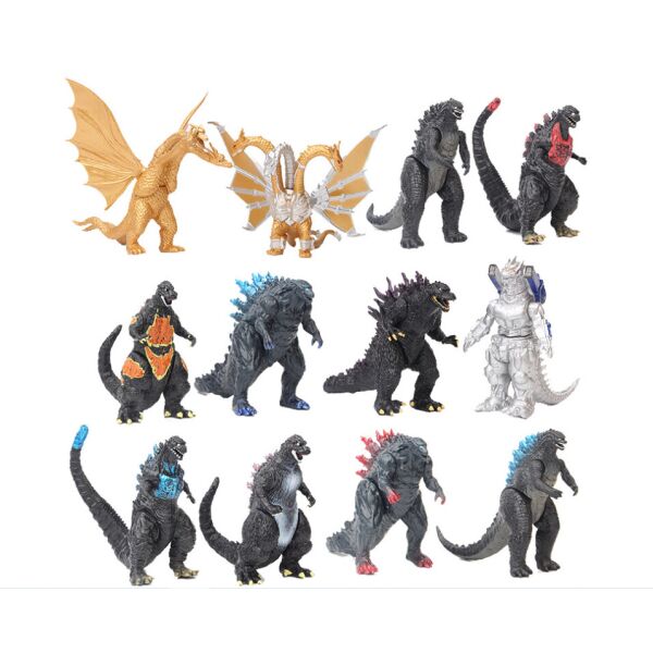 

Набор фигурок Годзилла 12 шт пластиковые фигурки Godzilla 12 figure