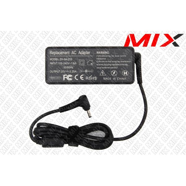 

Блок питания для Lenovo 20V 2.25A (45W) Разъем 4.0/1.7 H-COPY Класс А 8366000 High Copy