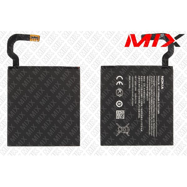 

Батарея для NOKIA BL-4YW NOKIA 925 Lumia Li-ion, 3.7V 2000mAh 8014000 Original