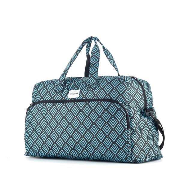 

Дорожная сумка Wascobags Milano (33 L), ЖЕНСКАЯ / УНИСЕКС Голубая с Принтом Ромб