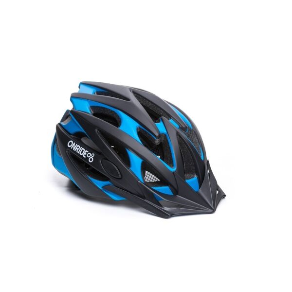 

Шлем Onride Cross матовый черный / голубой L (58-61 см).