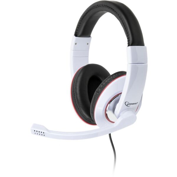 

Наушники GEMBIRD MHS-001 White (MHS-001-GW)