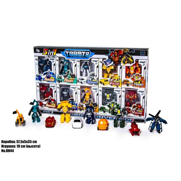 

Набор игровых фигурок игрушки ТОБОТ-8 DH44 tobot 8 шт