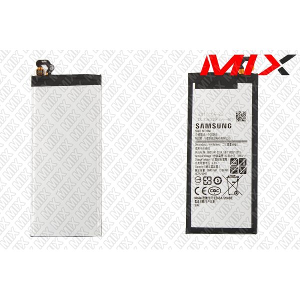 

Батарея для SAMSUNG A720F Galaxy A7 (2017) Li-ion 3.85V 3600mAh 7842002 Original
