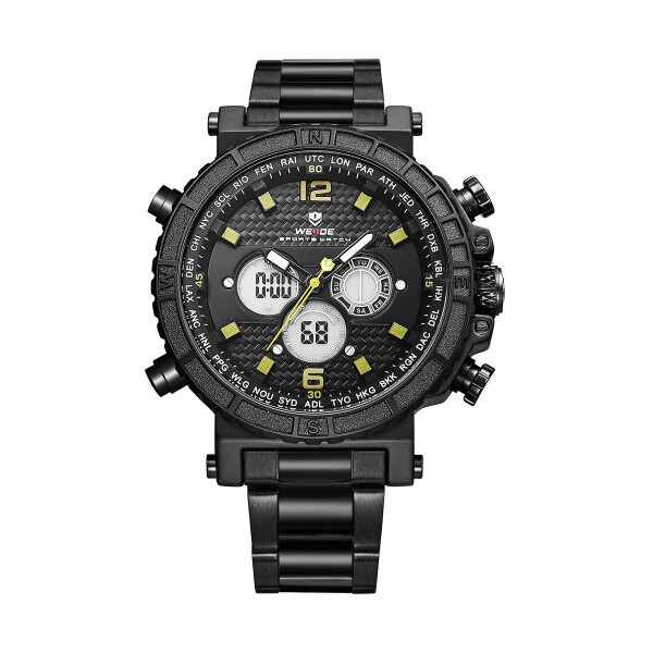 

Наручные часы Weide Yellow WH6305B-3C SS